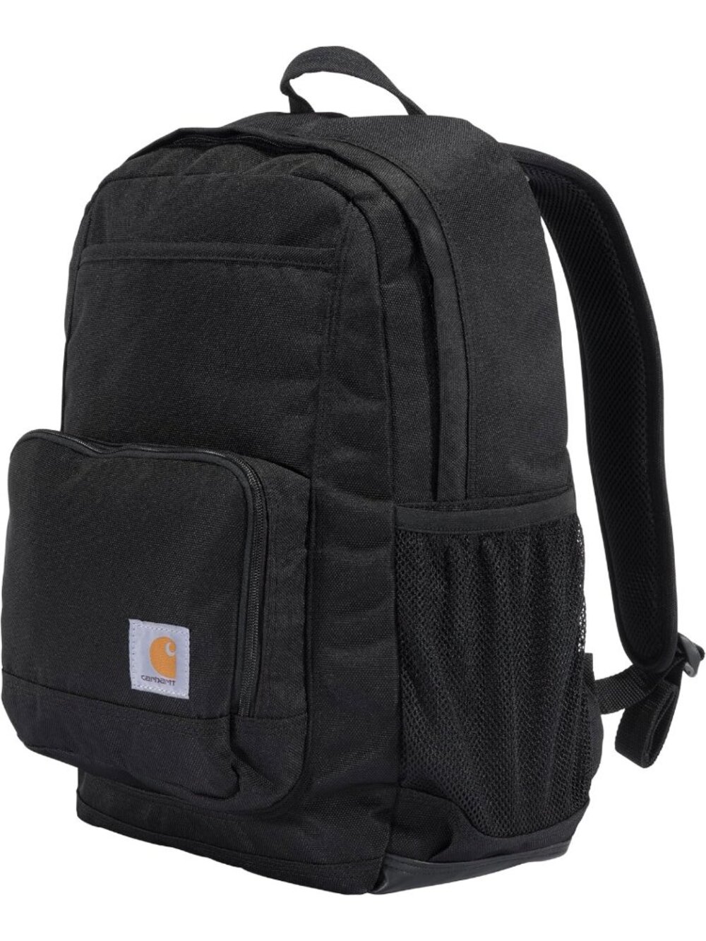 Versatile Black Utility Backpack - 23L, Single Compartment, Durable & Stylish
